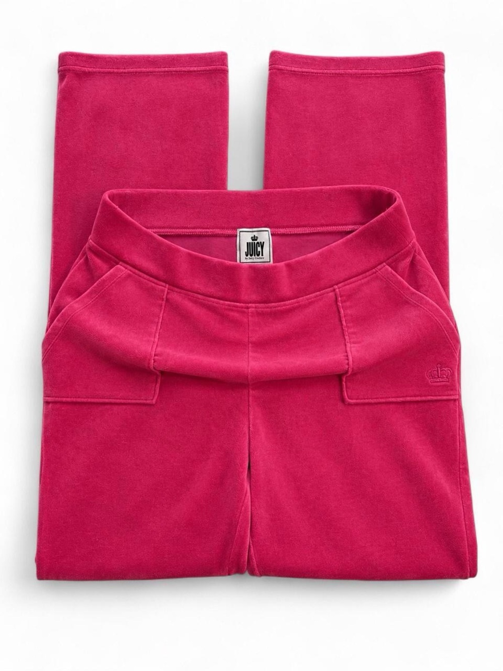 Juicy Couture Pink Velour Tracksuit pants